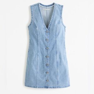 Abercrombie & Fitch Mara Denim Vest Mini Dress